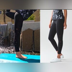 Lululemon Rise and Flow Pant (Full-On Luxtreme) in Black
